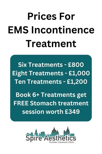 EMS Incontinence Treatment Prices Faringdon