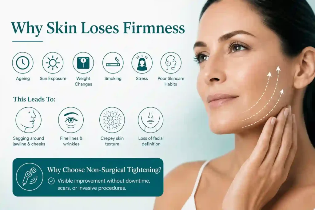 What Makes Skin Lose Firmness and Why Do People Seek Non-Surgical Tightening Faringdon?