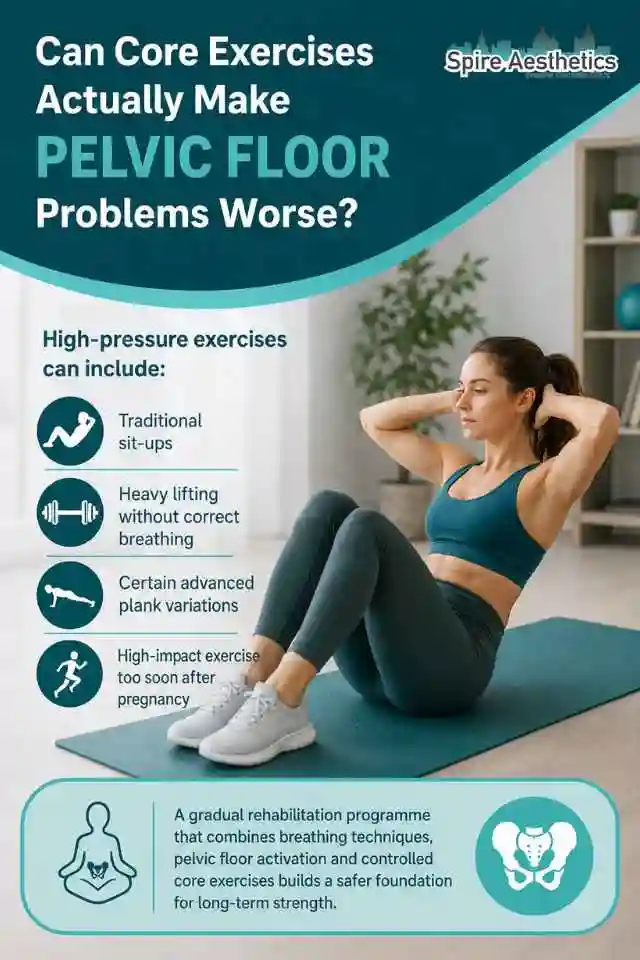 Can Strengthening Your Core Alone Actually Make Pelvic Floor Problems Worse Faringdon?
